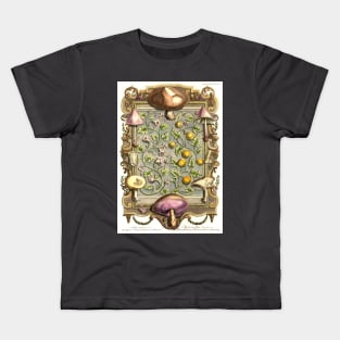 Mushrooms and Flowers - Physica Sacra Kids T-Shirt